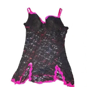 Y2k lace lingerie blouse